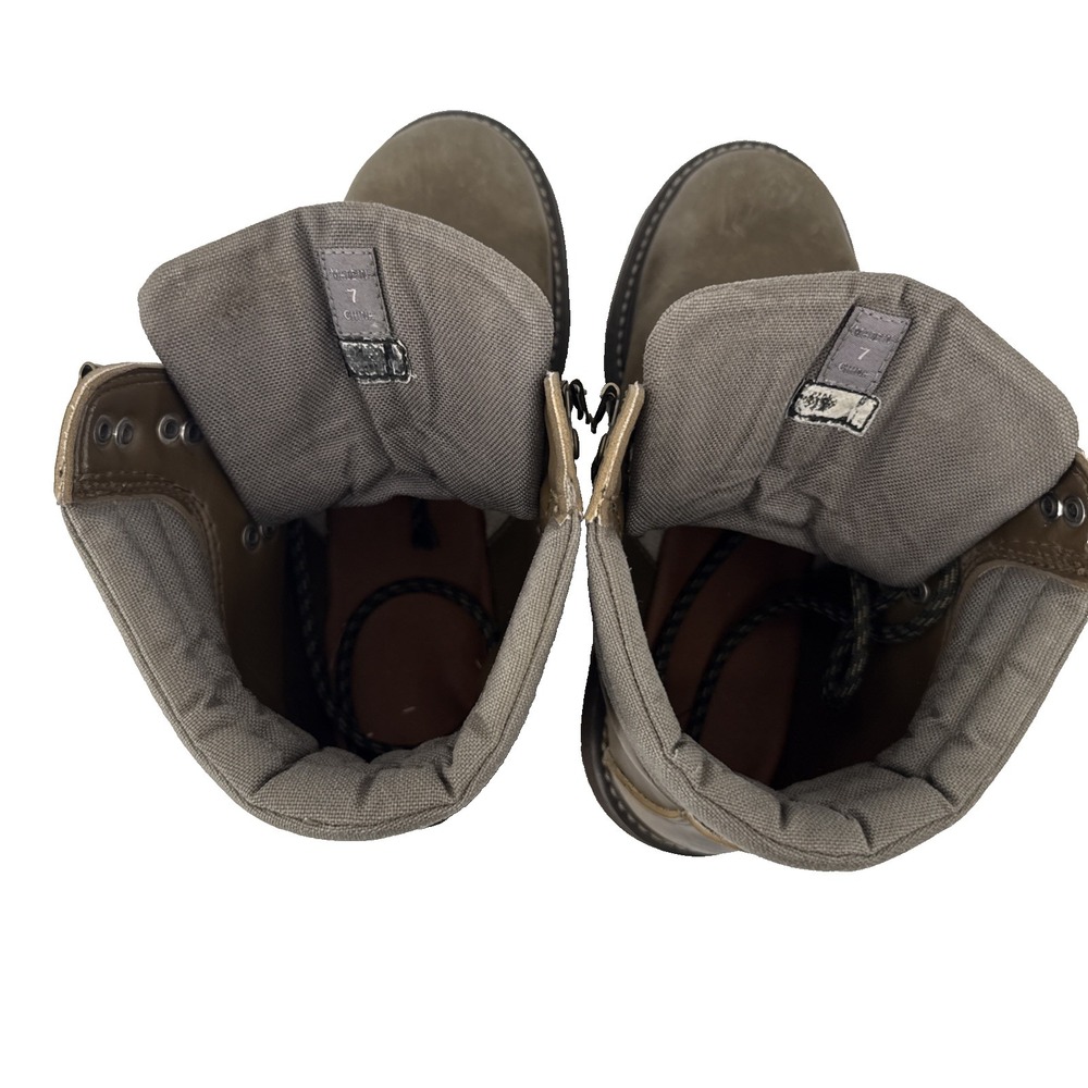 Simms  Guide Fly Fishing Wading Boots Men 7 Brown Leather Felt Sole Lace Up - Picture 9 of 10